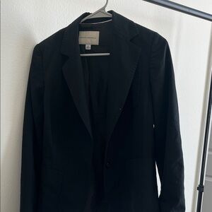 Banana Republic Black Sport Coat Blazer